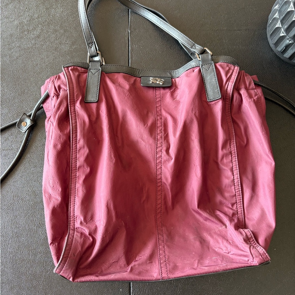 Authentic Burberry Nylon Tote